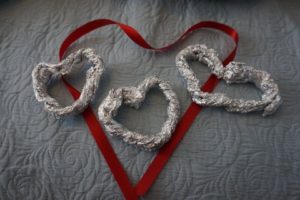 foil hearts
