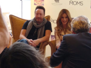 Julian Lennon with Denise Albert (The Moms)